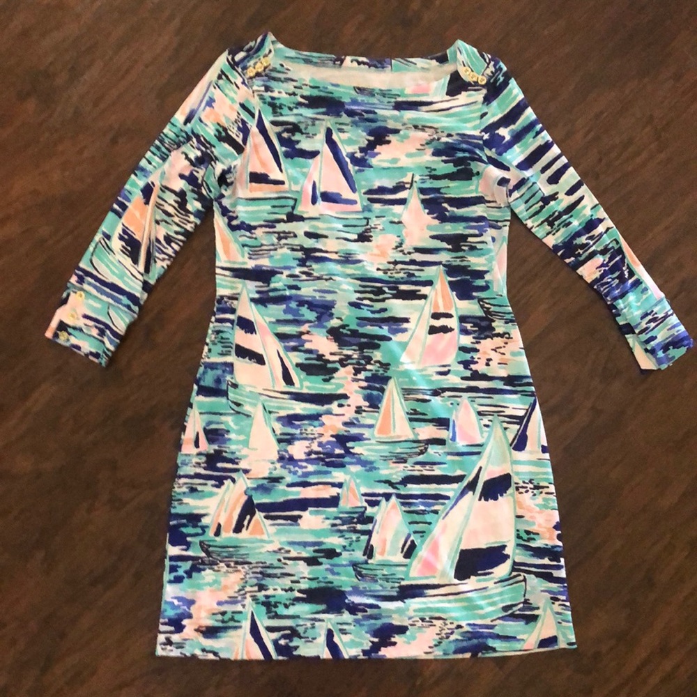 Lilly Pulitzer Sophie Dress Piet Pressure⛵️